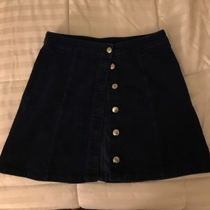 A-line Corduroy skirt